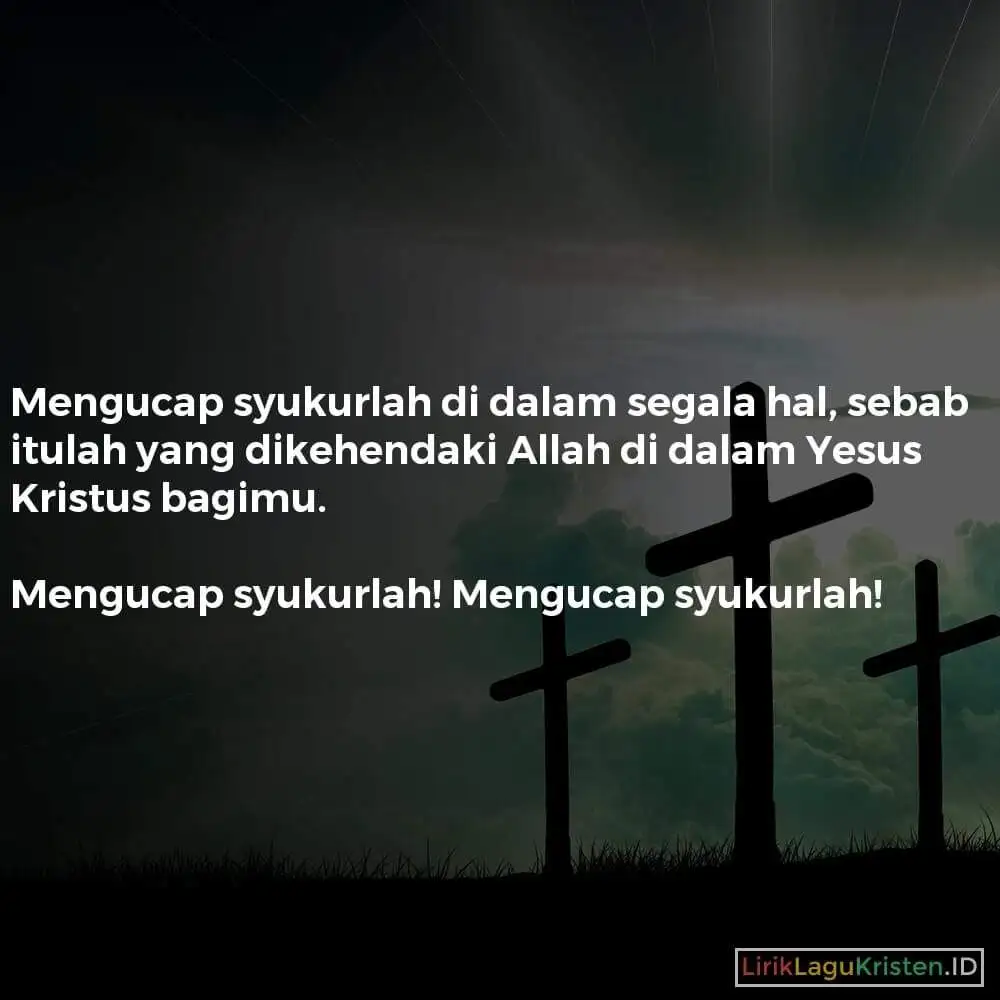 Mengucap Syukurlah