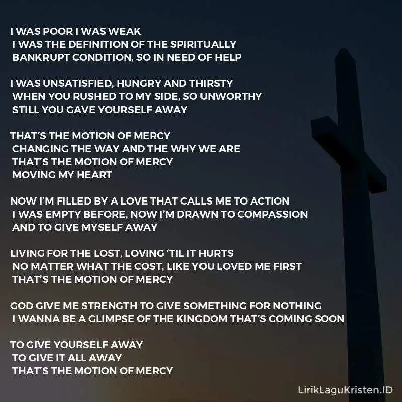 Motion Of Mercy