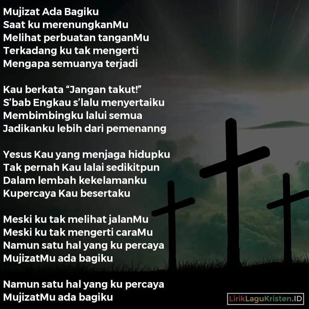 Mujizat Ada Bagiku