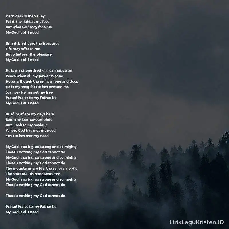 My God Is All I Need