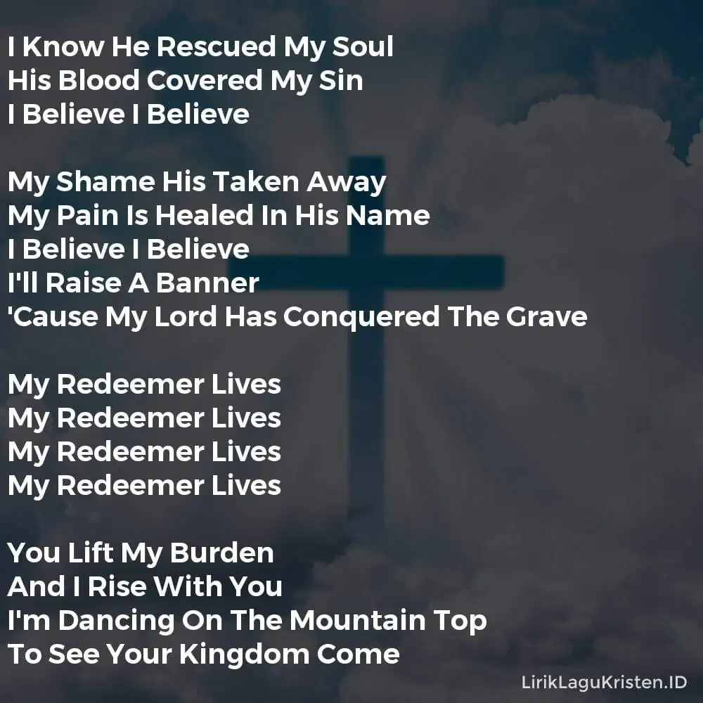 MY REDEEMER LIVES
