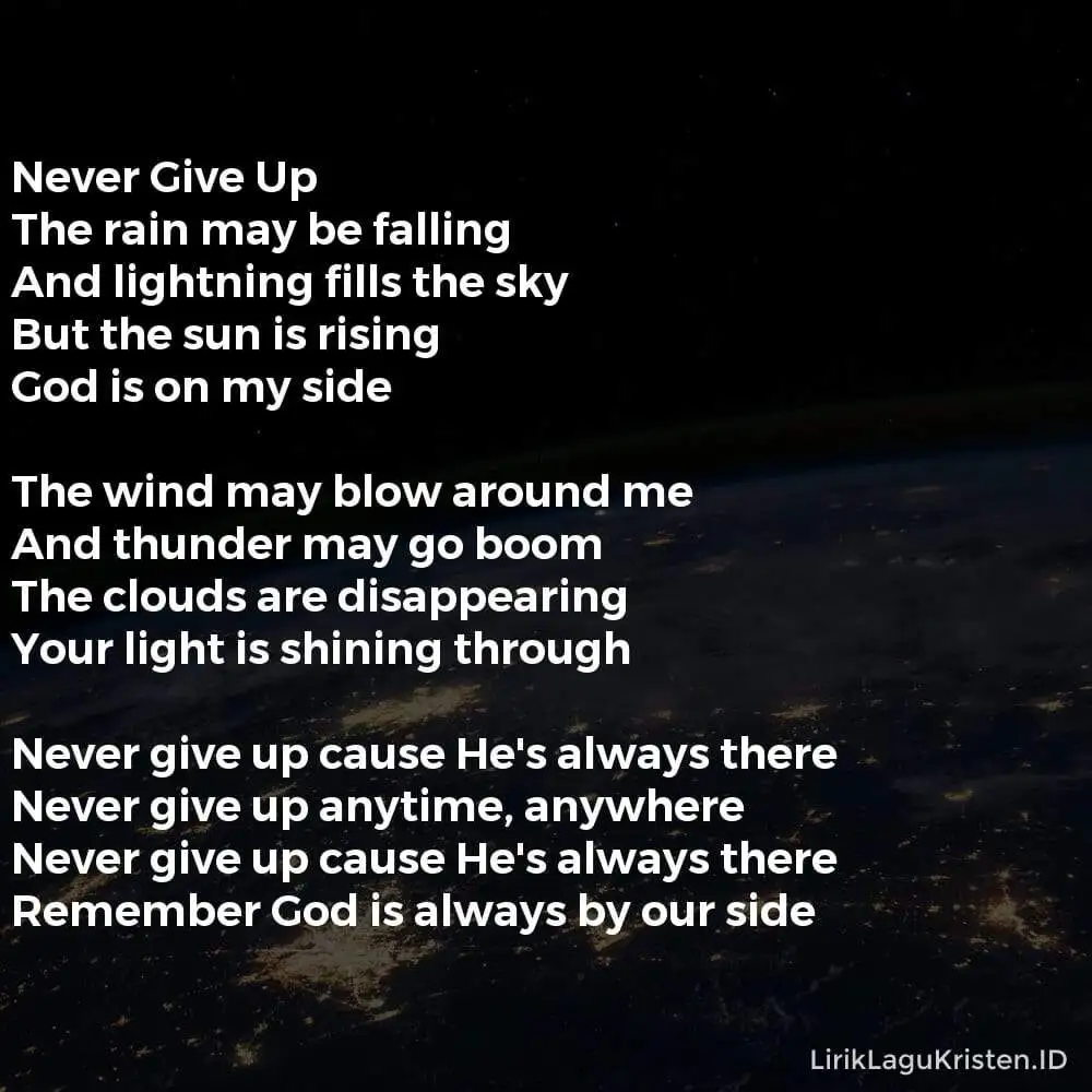 Never Give Up