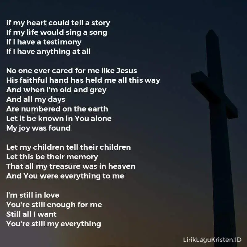 No One Ever Cared For Me Like Jesus