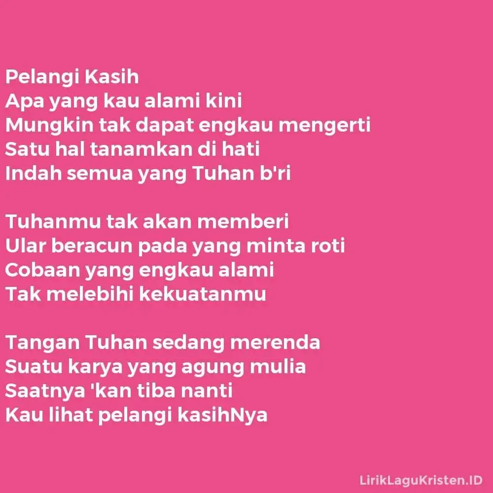 Pelangi Kasih