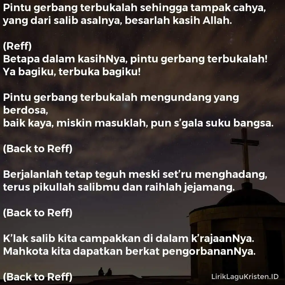 Pintu Gerbang Terbukalah