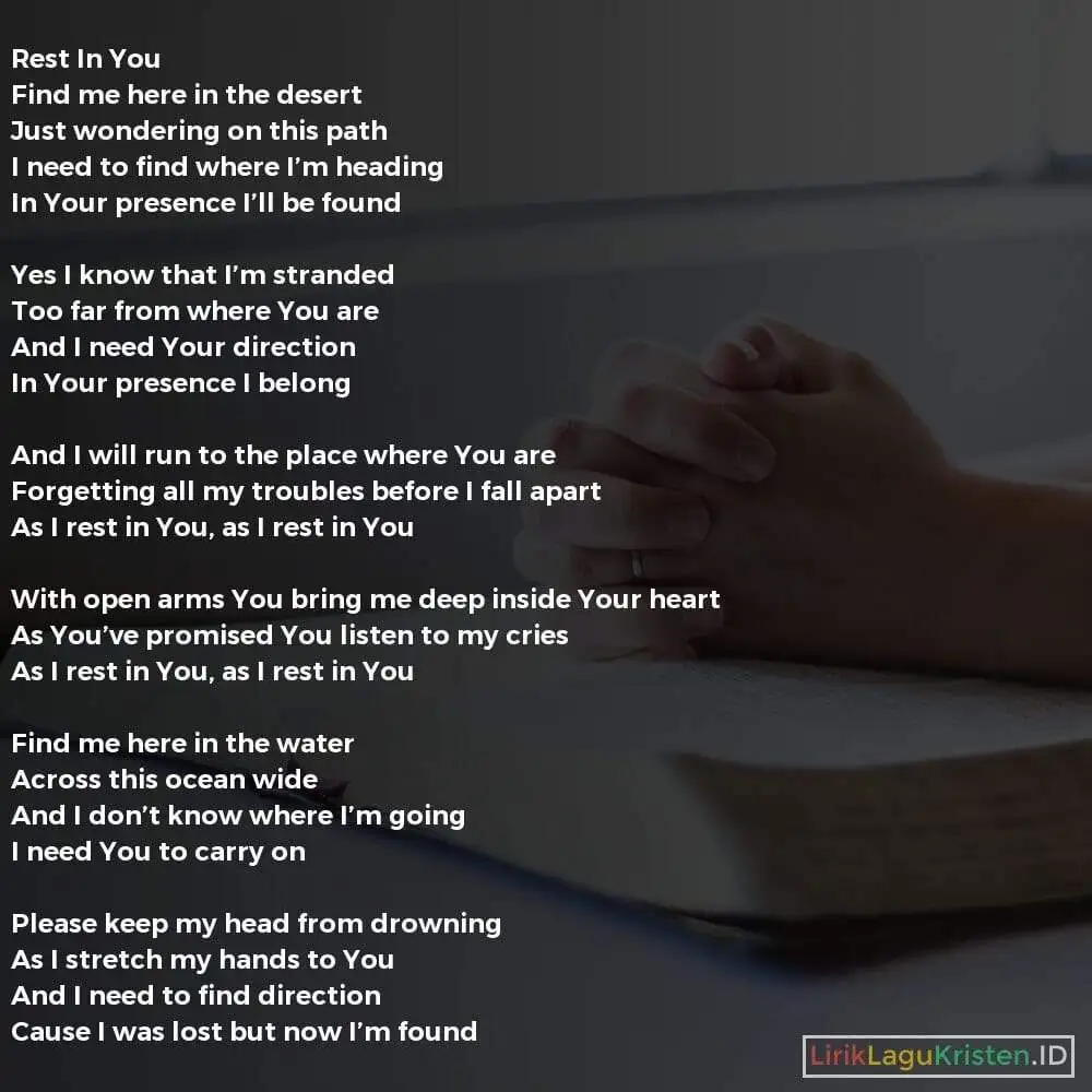 Rest In You