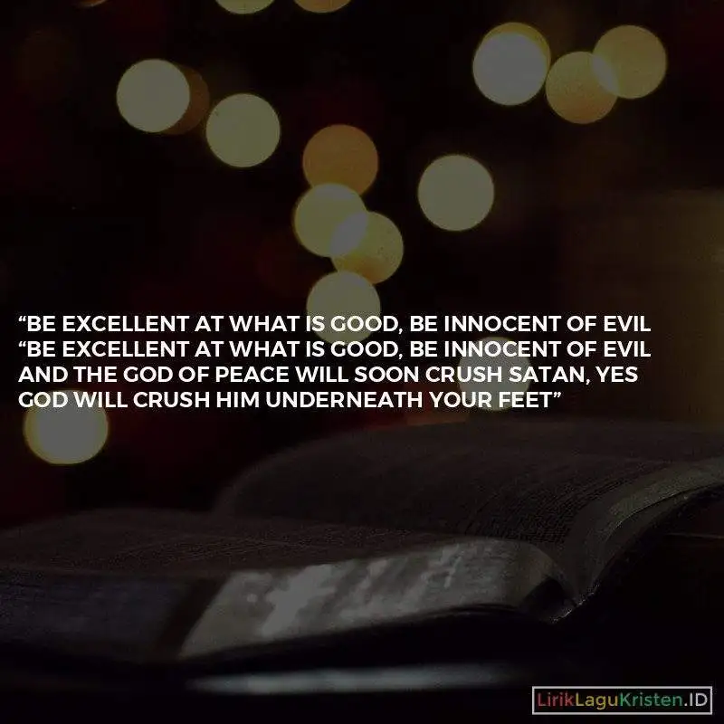 Romans 16:19