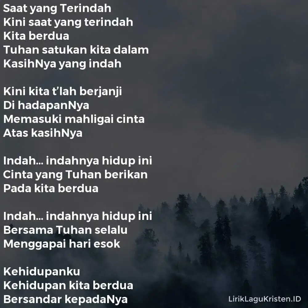 Saat yang Terindah