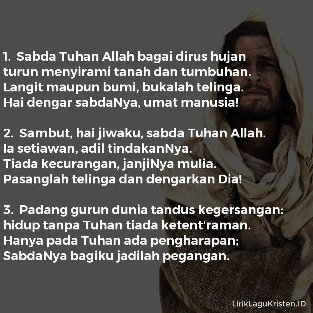 Sabda Tuhan Allah