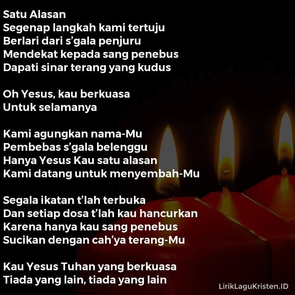 Satu Alasan