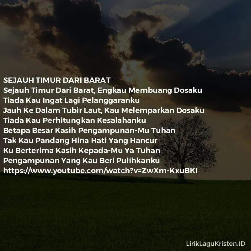 Sejauh Timur dari Barat