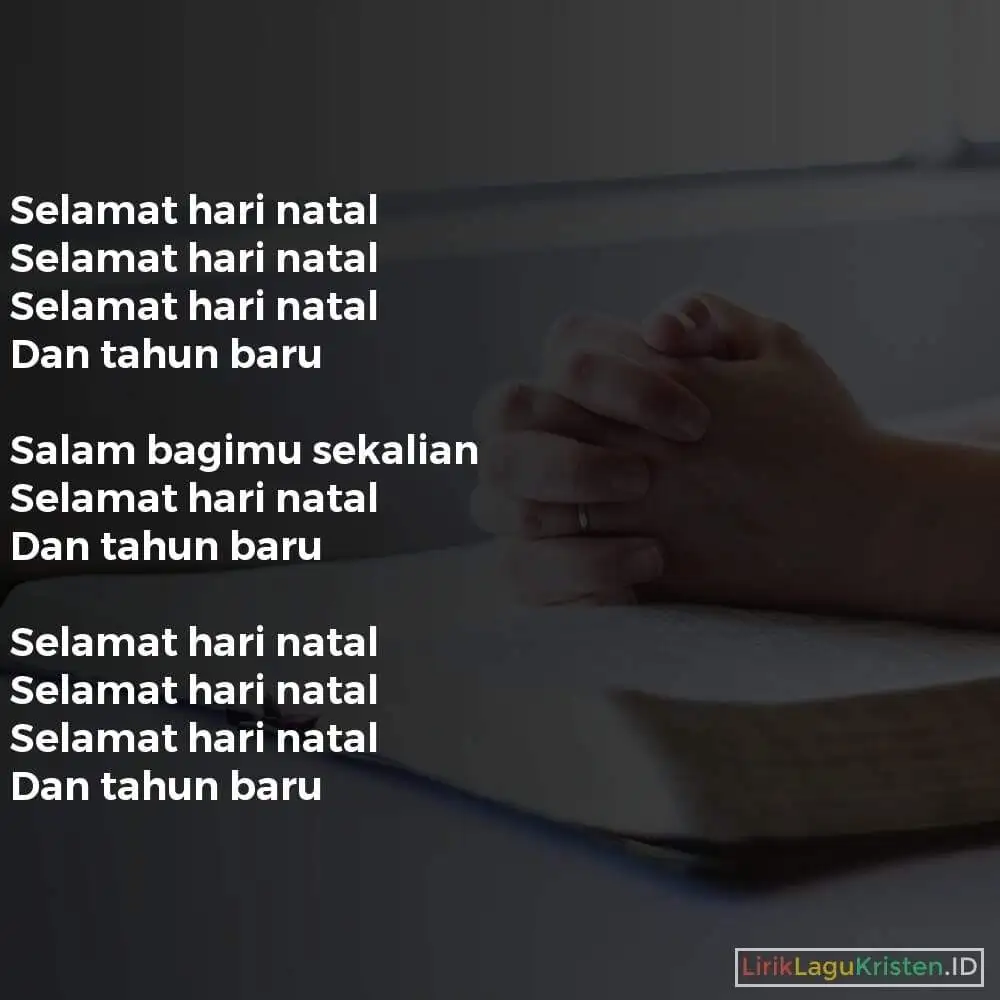 SELAMAT HARI NATAL DAN TAHUN BARU