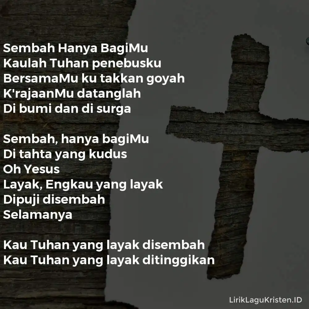 Sembah Hanya BagiMu