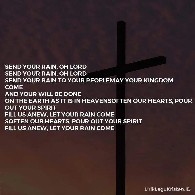 Send Your Rain