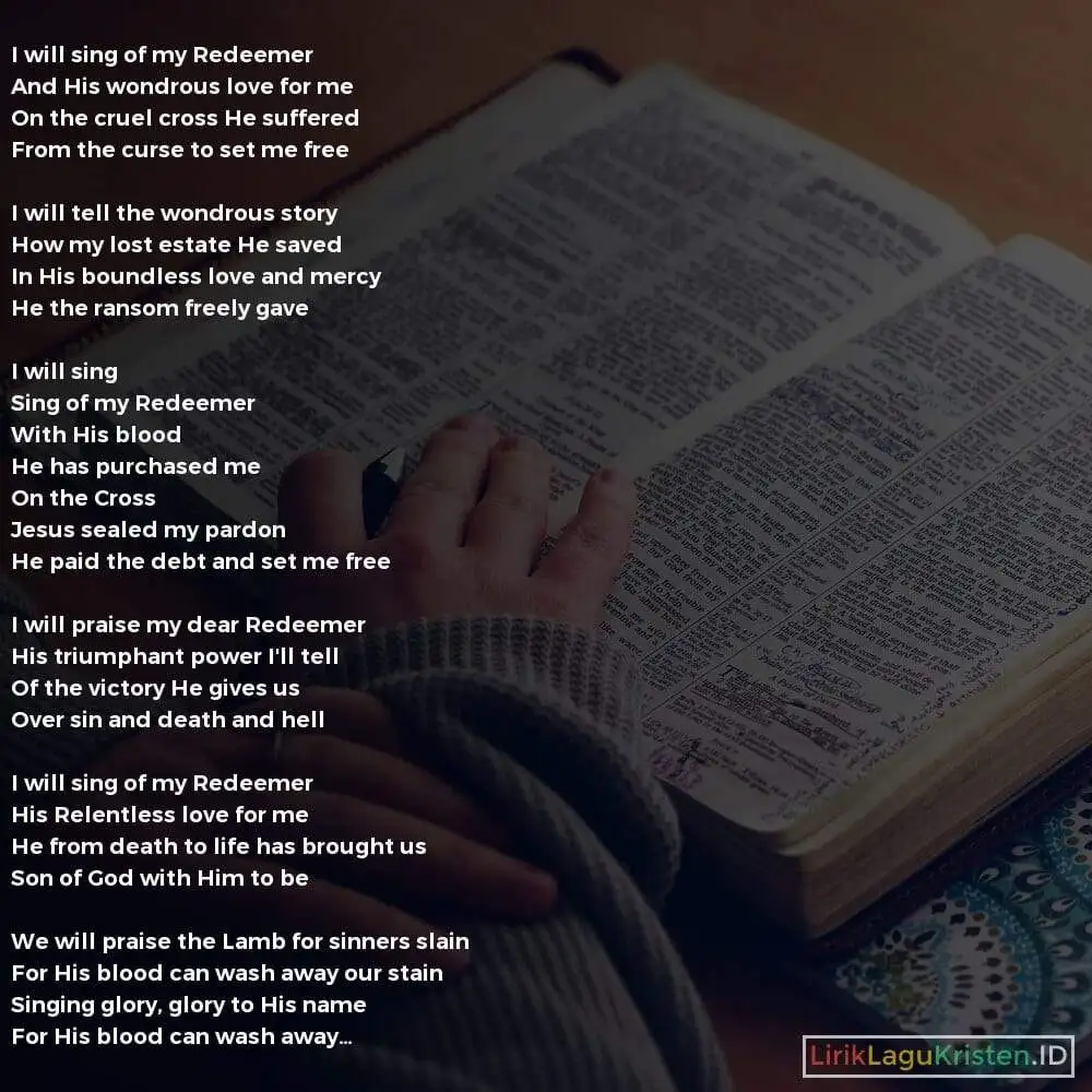 Sing Of My Redeemer
