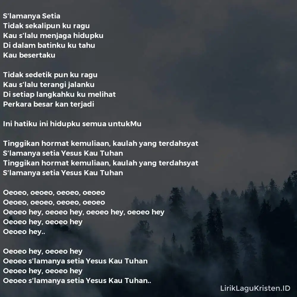 S’lamanya Setia