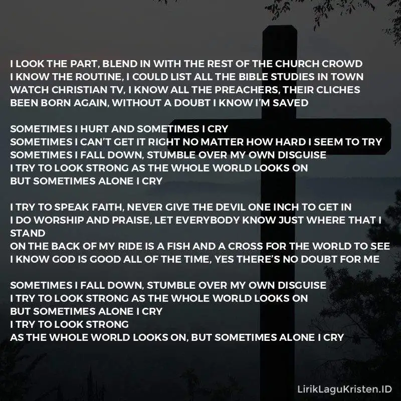 Sometimes I Cry