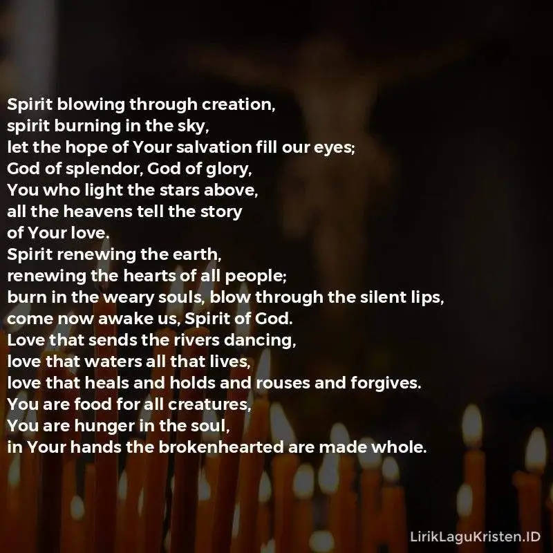 SPIRIT BLOWING THROUGH CREATION