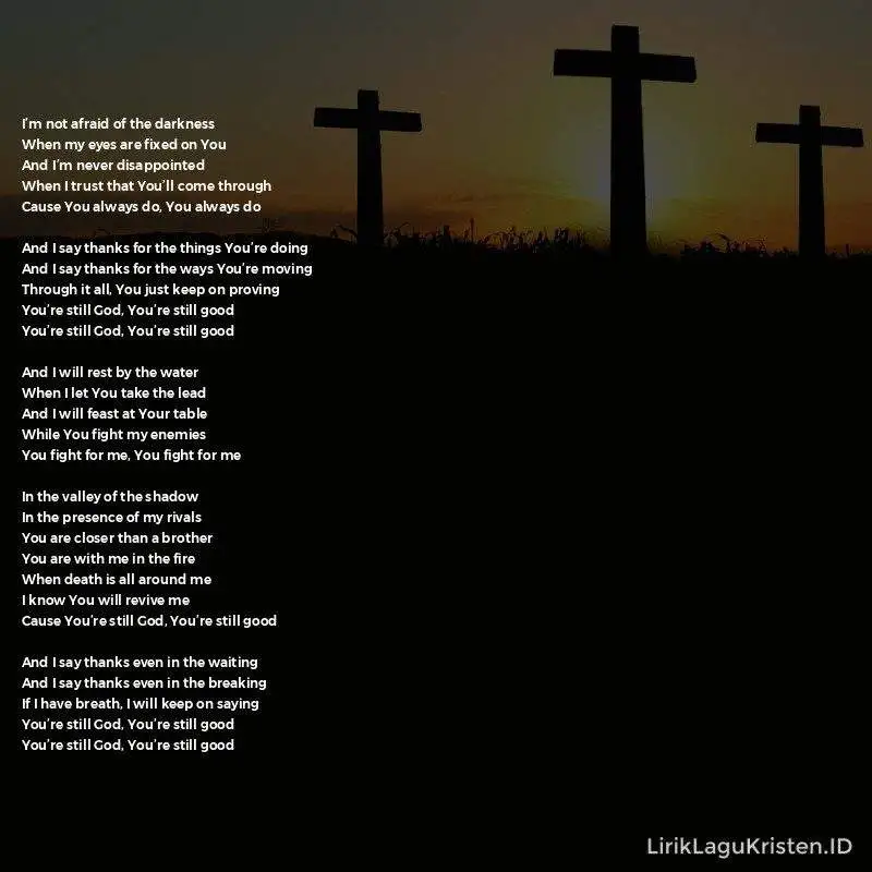 Still God, Still Good