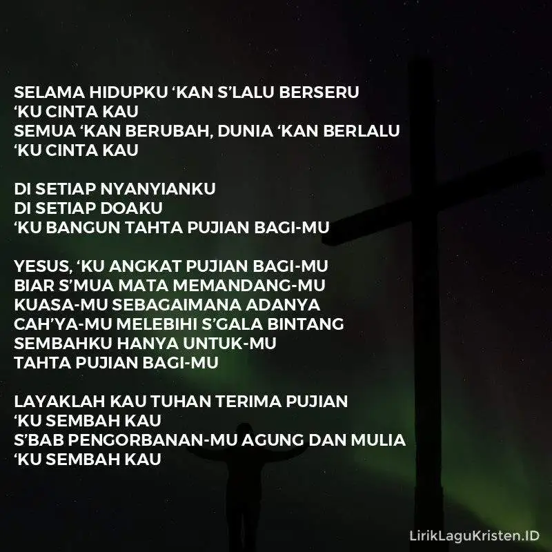 “Tahta Pujian”
