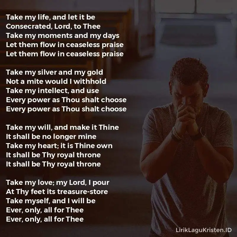 Take My Life And Let It Be