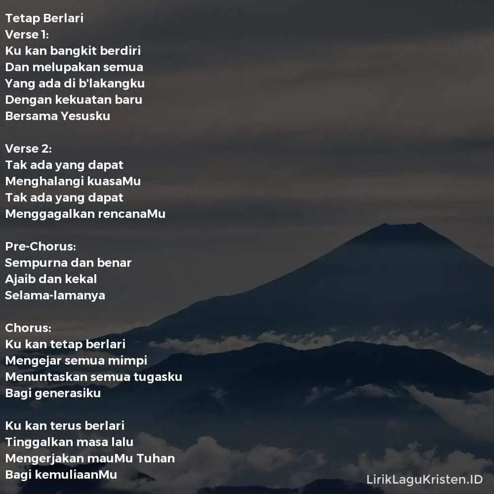 Tetap Berlari