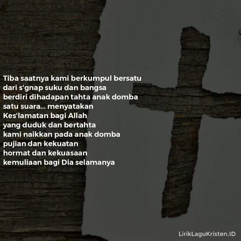 TIBA SAATNYA KAMI BERKUMPUL BERSATU