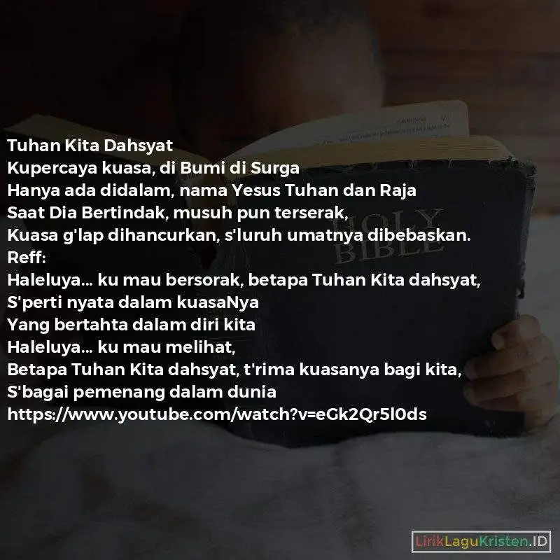Tuhan Kita Dahsyat