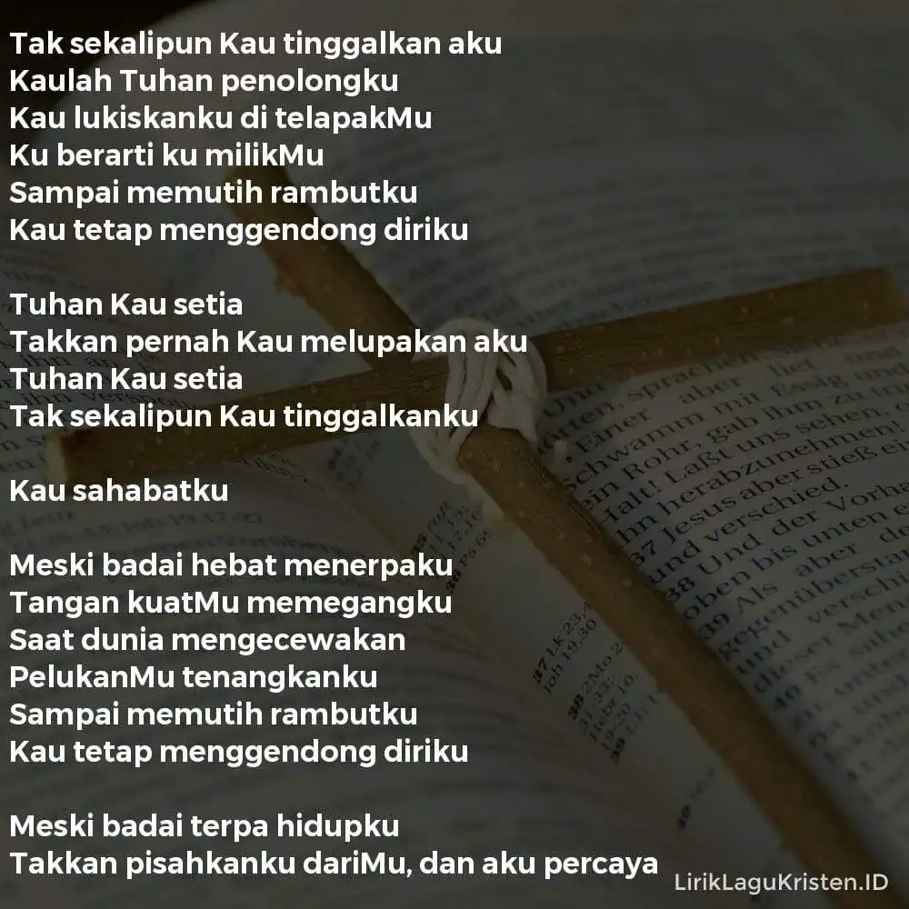Tuhan Setia