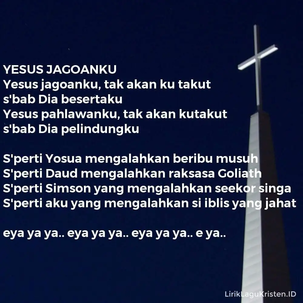 YESUS JAGOANKU