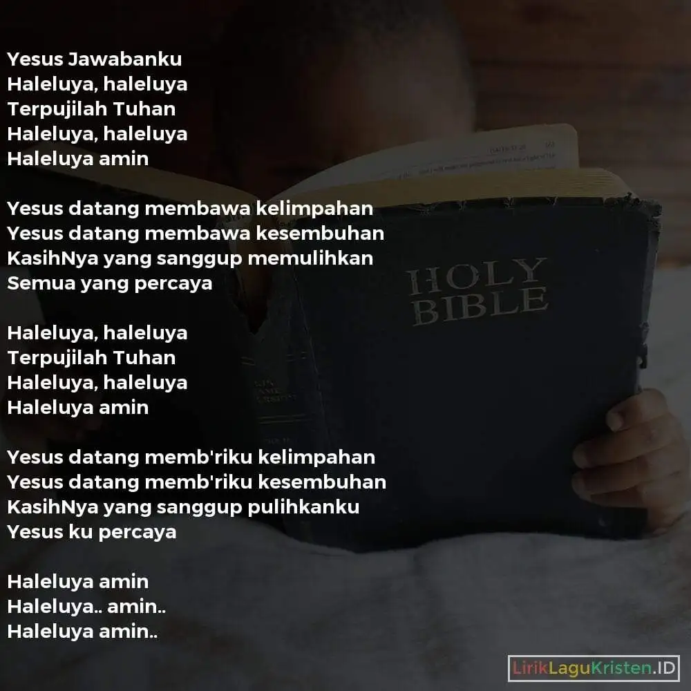 Yesus Jawabanku