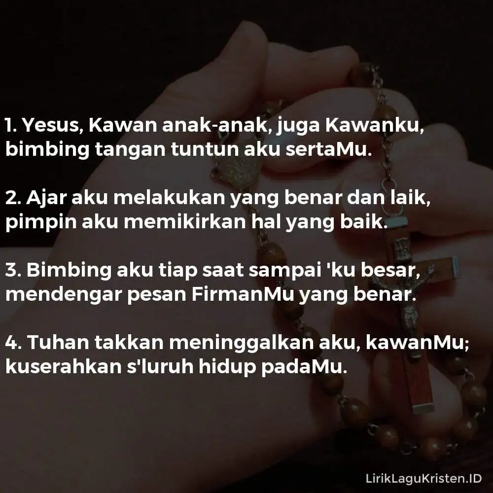 Yesus, Kawan Anak-Anak