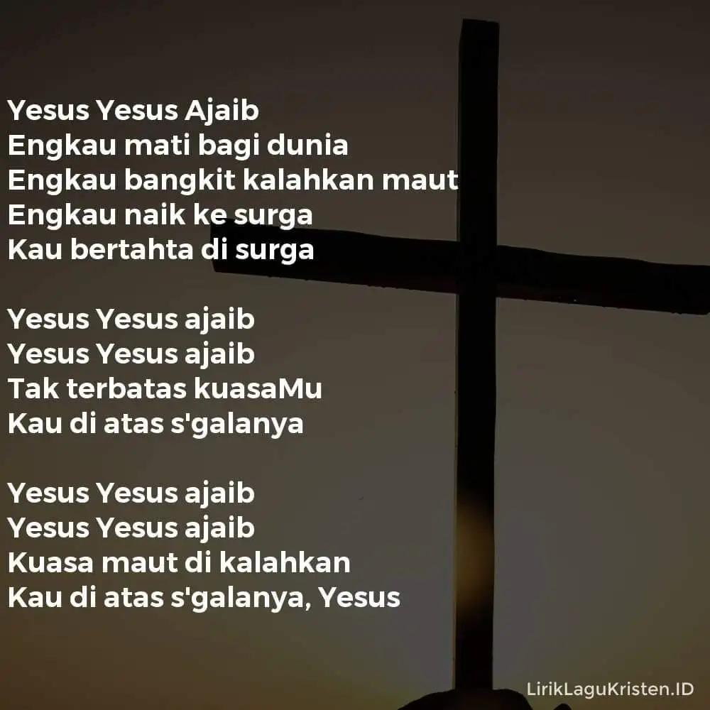 Yesus Yesus Ajaib
