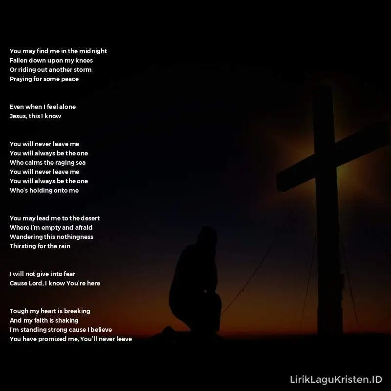 You Will Never Leave Me